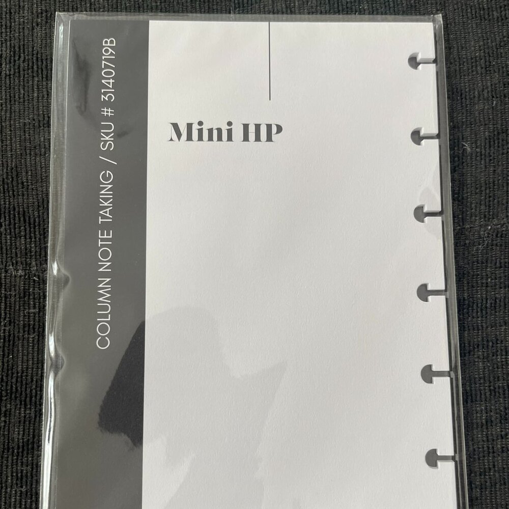 Cloth and Paper - Column Note Taking Insert (HP Mini)